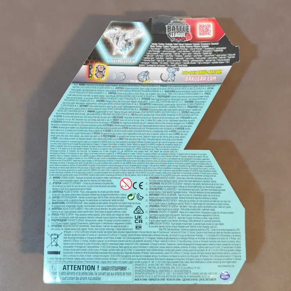 Bakugan Legends Pegatrix Nova Bakugan lights up battle league spin master NEW